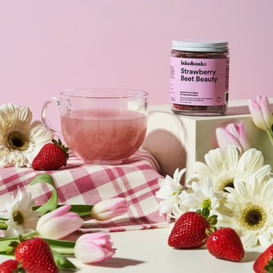 Thé Strawberry Beet Beauty - Lagom cadeaux