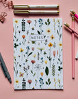 Carnet de notes - Fleurs pressées - Lagom cadeaux