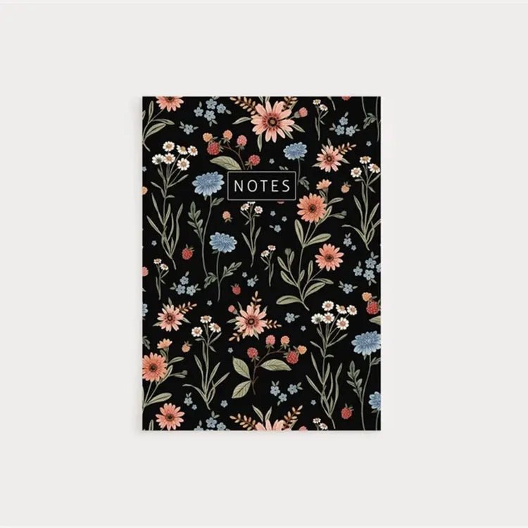 Carnet de notes - Fleurs d'automne - Lagom cadeaux