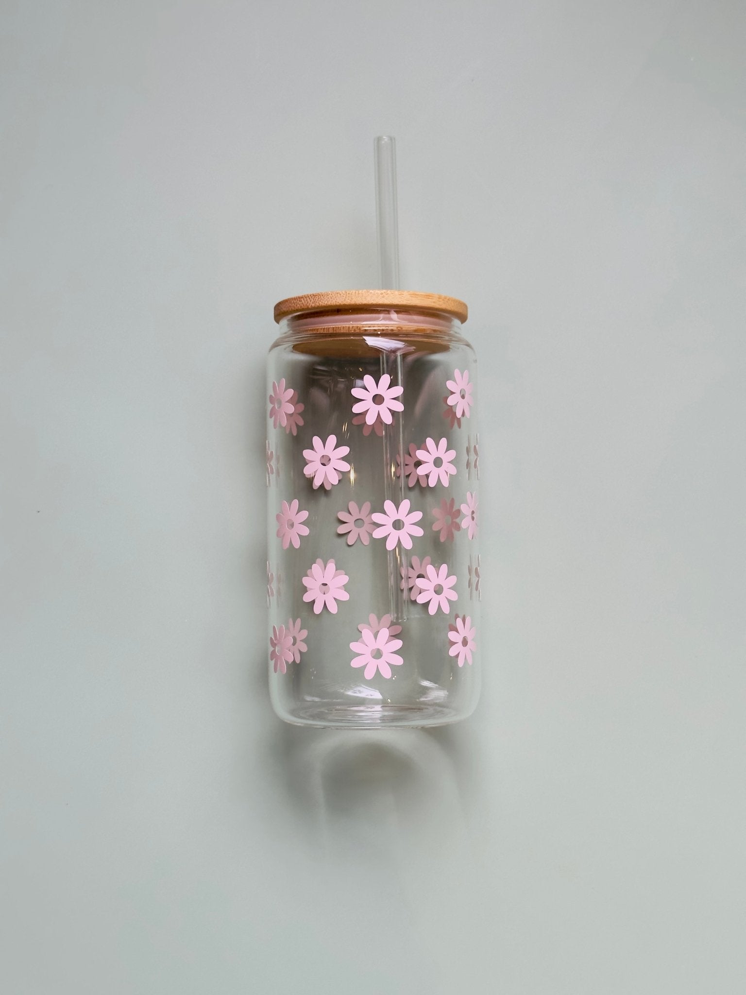 Gobelet en verre Petites Fleurs - Lagom cadeaux