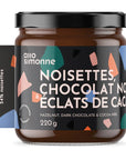 Tartinade Noisettes, chocolat noir et éclats de cacao - Lagom cadeaux