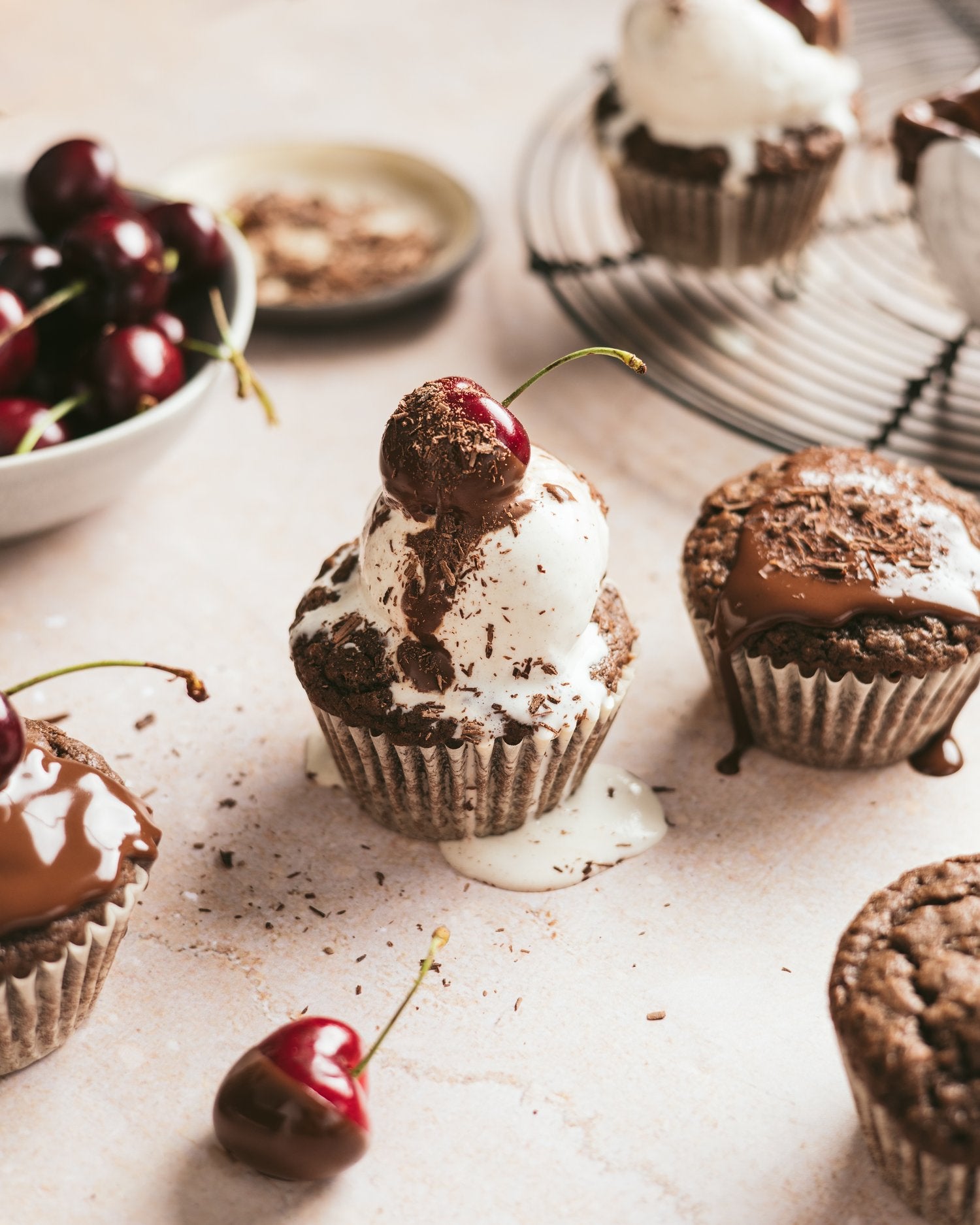 Mélange à petits gâteau forêt noir - Lagom cadeaux