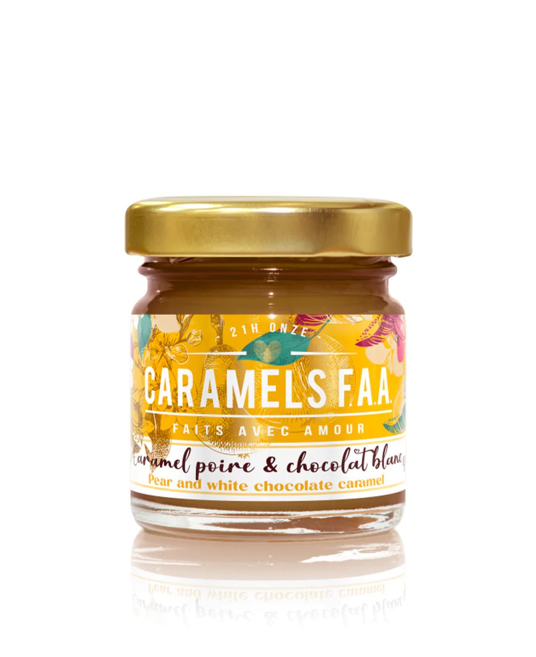 Caramel poires et chocolat blanc - Lagom cadeaux