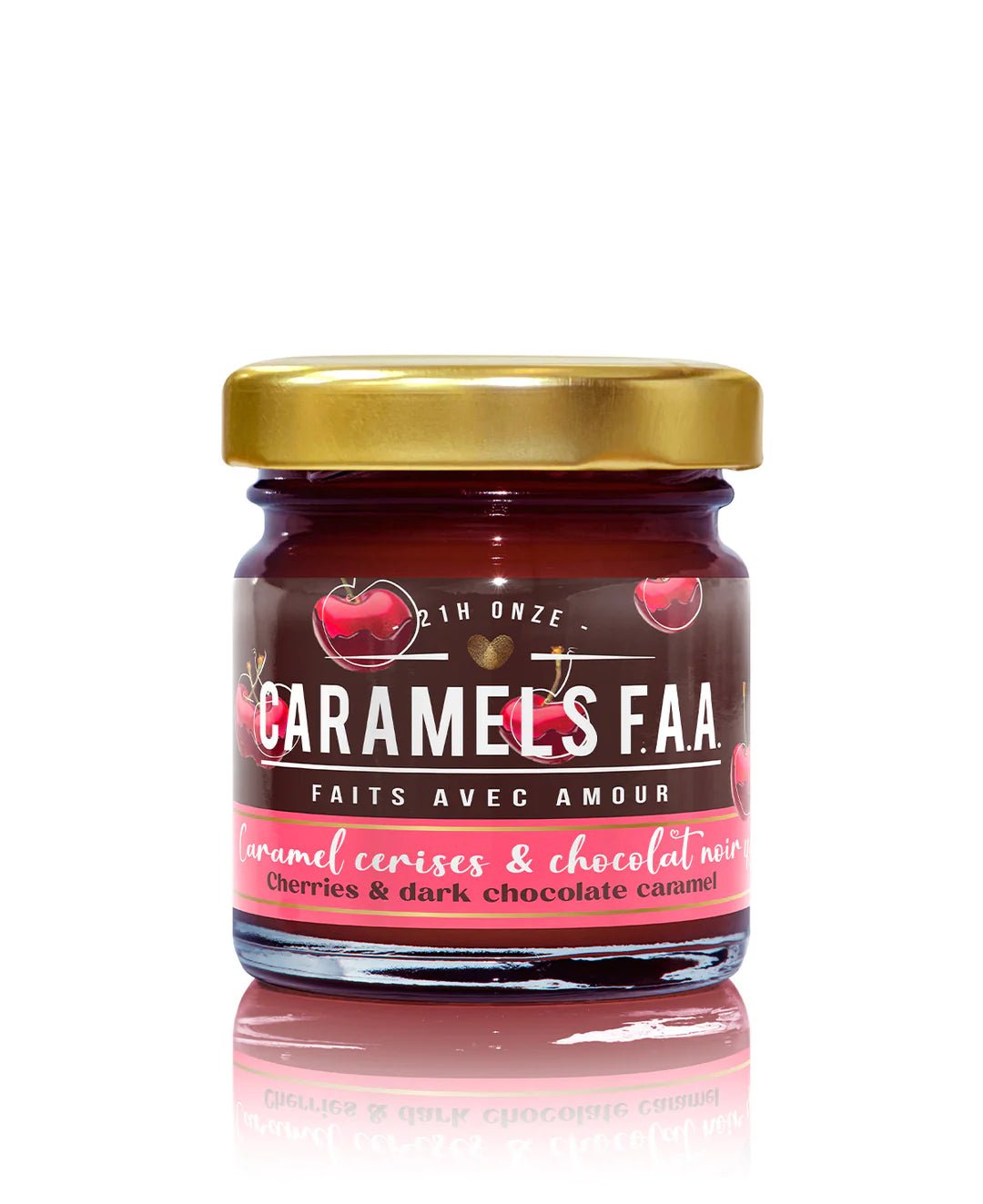 Caramel Cerises et chocolat noir - Lagom cadeaux